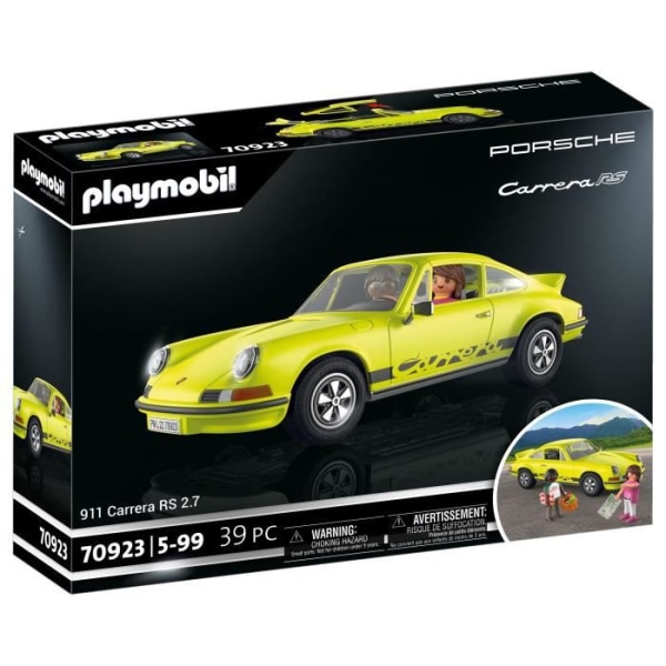 Playmobil - 70923 - Porsche 911 Carrera RS 2.7 - Klassisk sportbil för barn