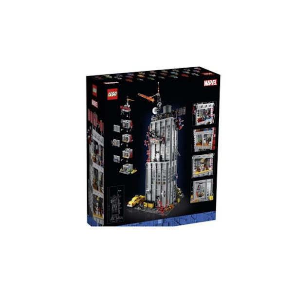 LEGO - MARVEL - 76178 - DAGLIG BUGLE - Byggelegetøj - Blandet - Fra 3 år og opefter - 3.772 stykker