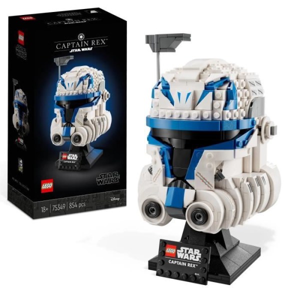 LEGO® Star Wars 75349 Kapten Rex hjälm, byggbar modellsats för vuxna