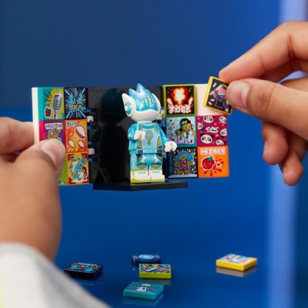 LEGO® 43104 VIDIYO™ Alien DJ BeatBox Music Video Maker, Musical Toy, Augmented Reality Set-app med minifigur Orange