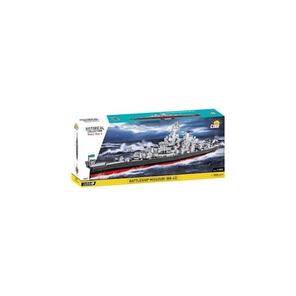 COBI 4837 - BATTLESHIP MISSOURI (BB-63) Flerfärgad