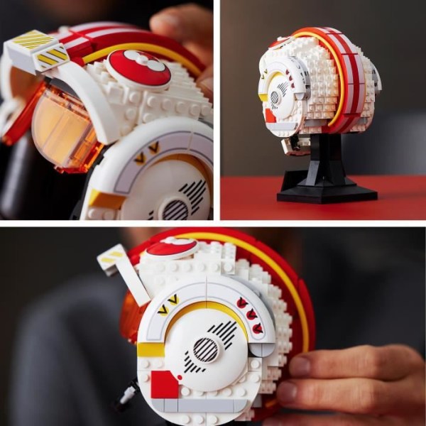 LEGO® 75327 Star Wars Luke Skywalker's Red Five Helmet Samlarmodell, byggbar modell, dekoration och present