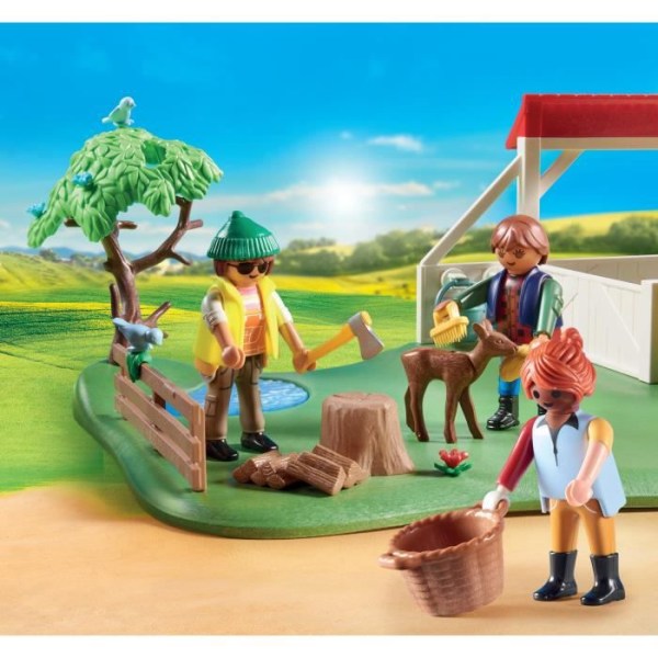 PLAYMOBIL - 70978 - Mina figurer: Horse Ranch - Figurer - Kombinera dina djur- och naturkaraktärer Flerfärgad