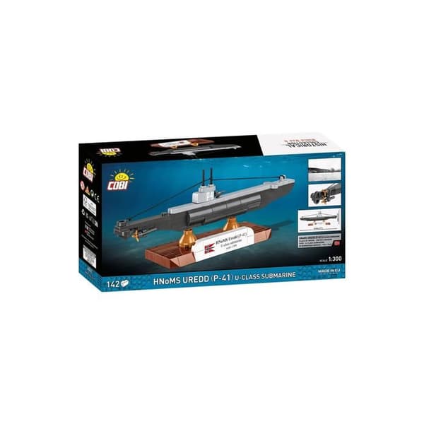 COBI 4861 - HNoMS UREDD (P41) U-CLASS ALUS - HARMAA - RAKENNUSSETTI
