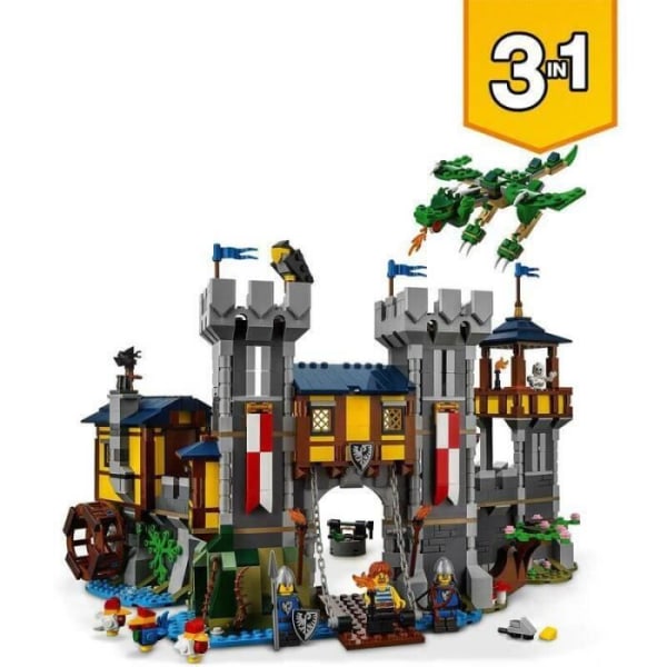 LEGO® Creator - Medeltida slott - 31120 - LEGO Creator 3-i-1 byggset