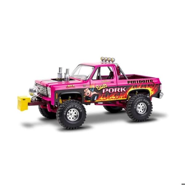 Mallit automobile: 1978 Chevy Blazer Pulldozer Unik farve