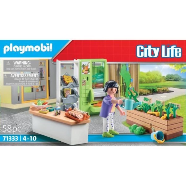 PLAYMOBIL - Skolebutik - Byliv - Skoleverden - 58 stk Flerfärgad