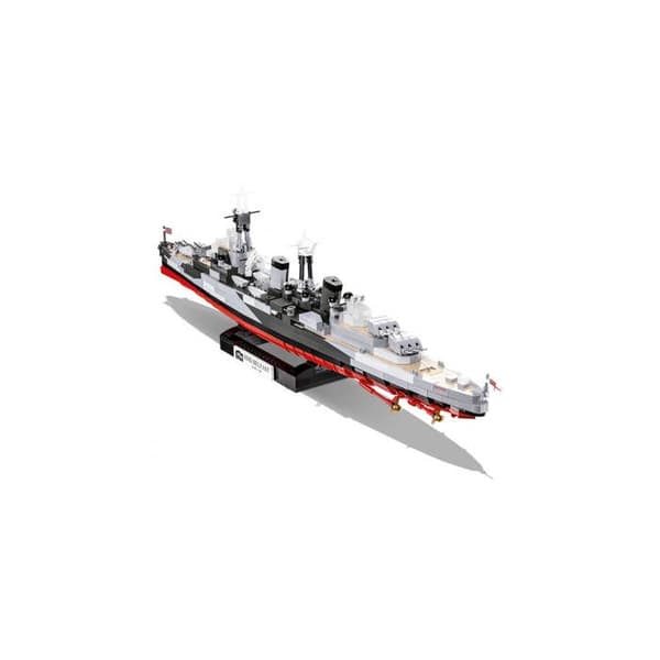 Modelsæt - COBI - 4844 - HMS BELFAST - Plast - 1 stk - Til at samle selv Gråblå