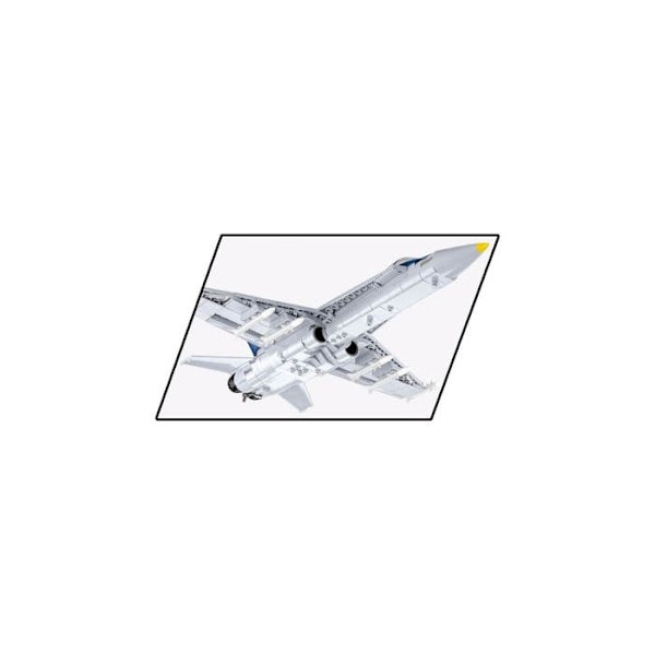 COBI 5810 - F/A-18C HORNET - Byggsats med 538 delar vitt och blått