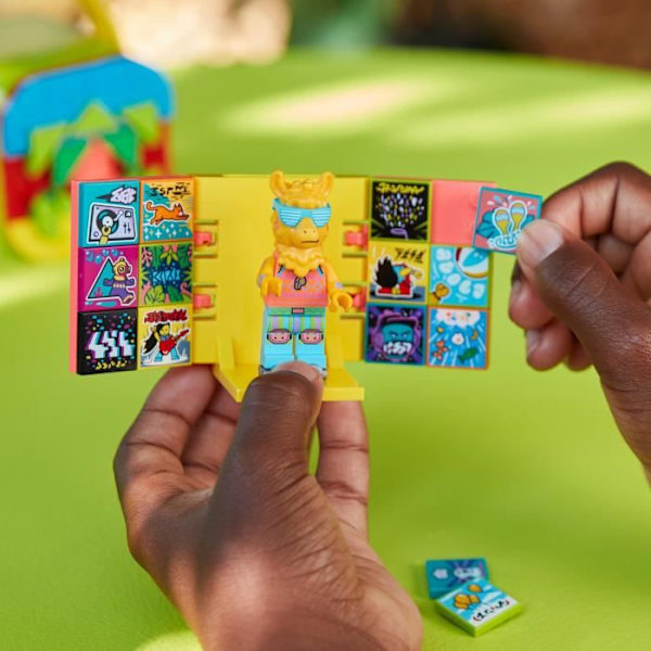 LEGO® 43105 VIDIYO™ Party Lama BeatBox Music Video Maker, Musiklegetøj med Lama, Augmented Reality Set-app Rosa