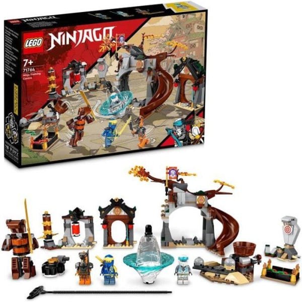 LEGO® 71764 Ninjago Ninja Training Center Spinning Top leksak för barn med Zane & Jay minifigurer