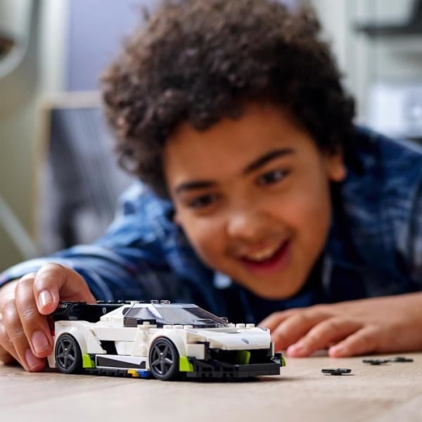 LEGO® 76900 Speed Champions Koenigsegg Jesko racingbilsleksak för barn Röd