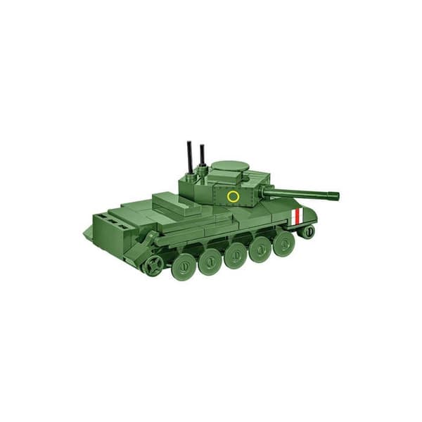 Bygget model - COBI - Cromwell Mk. IV - 110 elementer - Grøn - At samle selv
