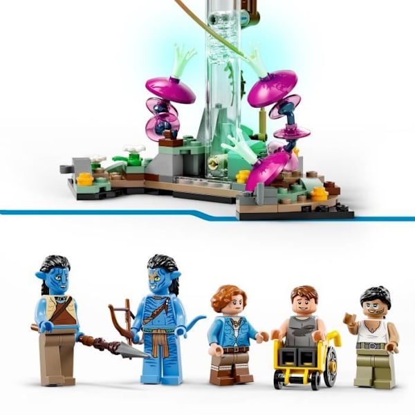 LEGO Avatar 75573 De flydende bjerge: Sektor 26 og Samson RDA, legetøj, minifigurer Flerfärgad