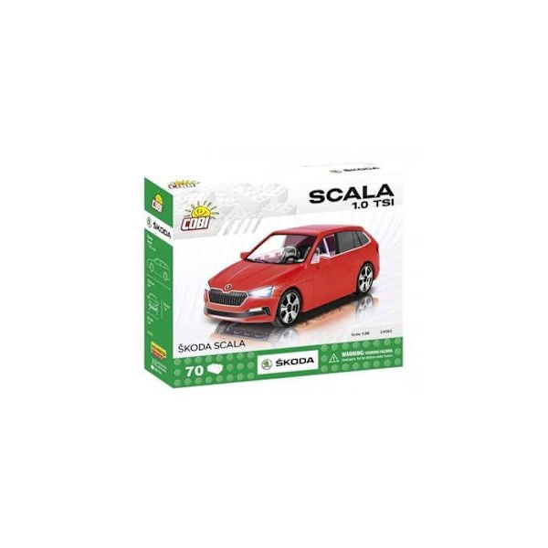 Rakennuspelit - Skoda Scala 1.0 TSI - 70 kpl 1/35 Cobi