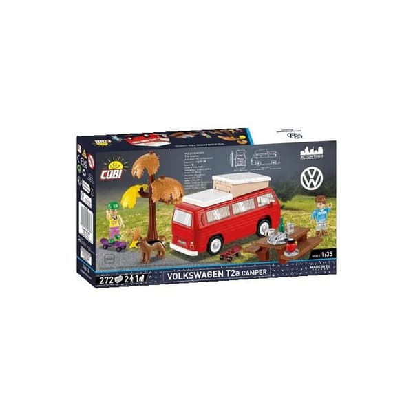 Model - COBI - Volkswagen T2a Camping COBI-24616 - Vægt 0.4
