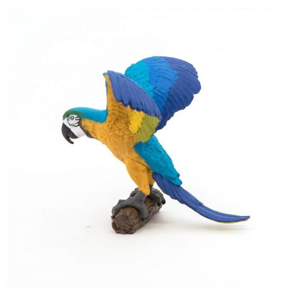 Papo - Figurine Papegøje Ara blå Flerfärgad