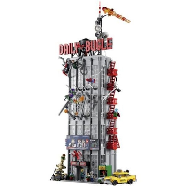 LEGO - MARVEL - 76178 - DAGLIG BUGLE - Byggelegetøj - Blandet - Fra 3 år og opefter - 3.772 stykker