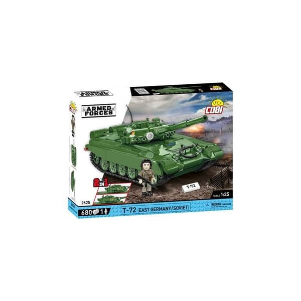Mallit - COBI - T-72 - Vihreä - Muovi - Kootaan itse