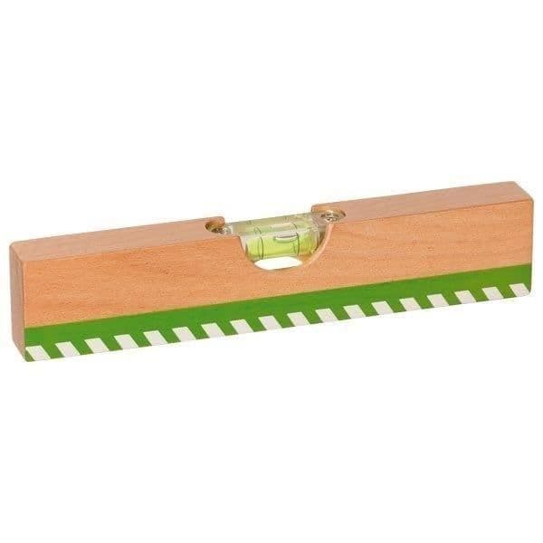 Lärande spel - Goki äkta vattenpass i trä Beige och grön
