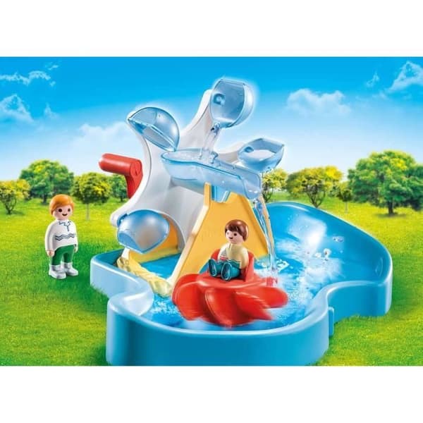 PLAYMOBIL 1.2.3 - 70268 - Vattenkarusell - Barn - 18 månader - Blå - Blandat - Plast Blå