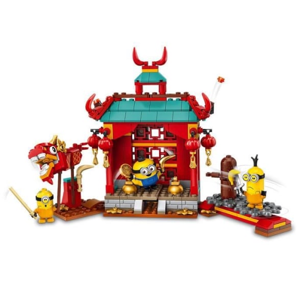 LEGO® 75550 Minions Minions Kung Fu Battle Toy med Minions Kevin, Stuart och Otto minifigurer