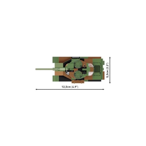 Maquette - COBI - 3105 - Leopard I - 147 element - 1:72 - Grön