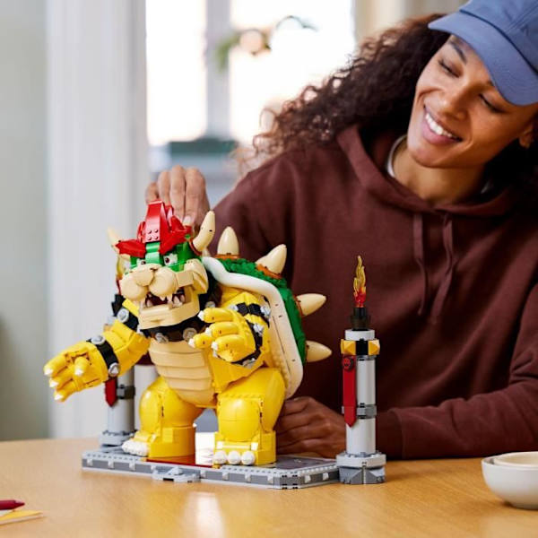 LEGO Super Mario - The Mighty Bowser - Samlarfigur - Byggsats - Present Flerfärgad