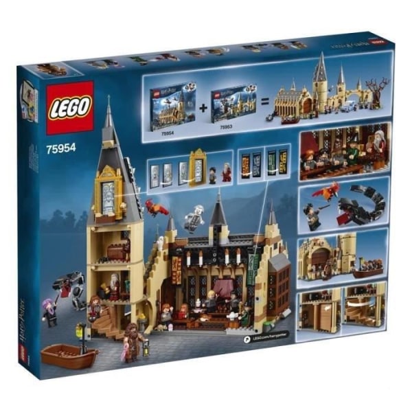 LEGO® Harry Potter™ 75954 Hogwarts™ stora salen Stora salen på Hogwarts slott