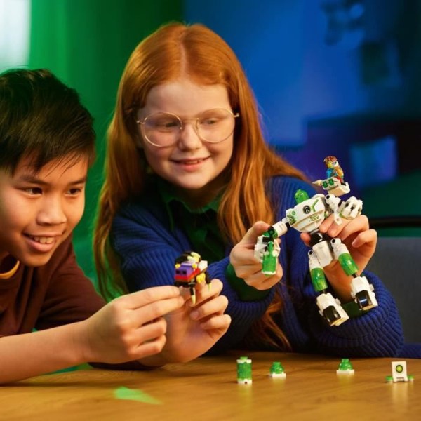 LEGO® DREAMZzz 71454 Mateo och Z-Blob robotleksaken med stor figur och Jayden minifigurer Vit
