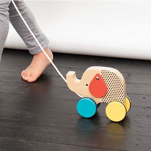 Jumpo Jumbo Elephant Wood Pull Lelu pieni kollaasi