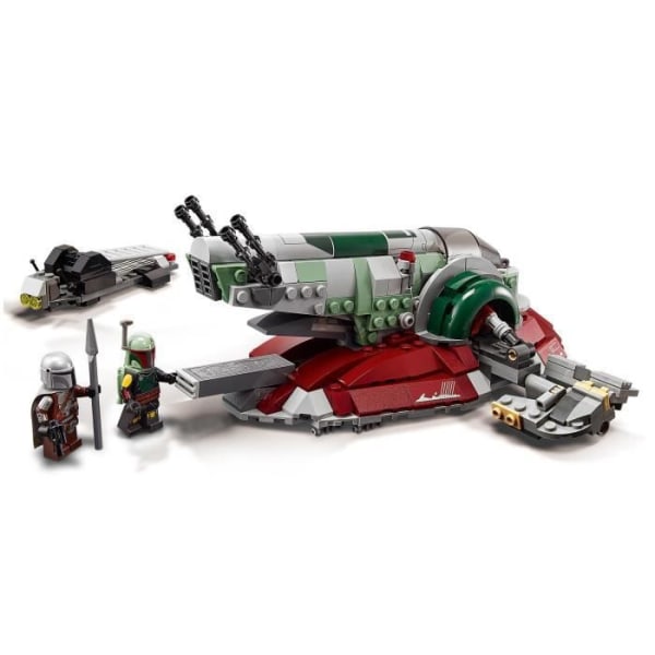 LEGO® 75312 Star Wars Boba Fettin laiva, setti 2 minihahmolla, lelu 9-vuotiaille ja sitä vanhemmille lapsille Röd