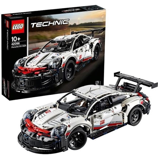 LEGO® Technic Porsche 911 RSR Detaljerad byggbar racerbil - Samlarmodell - 42096 Porsche 911 RSR