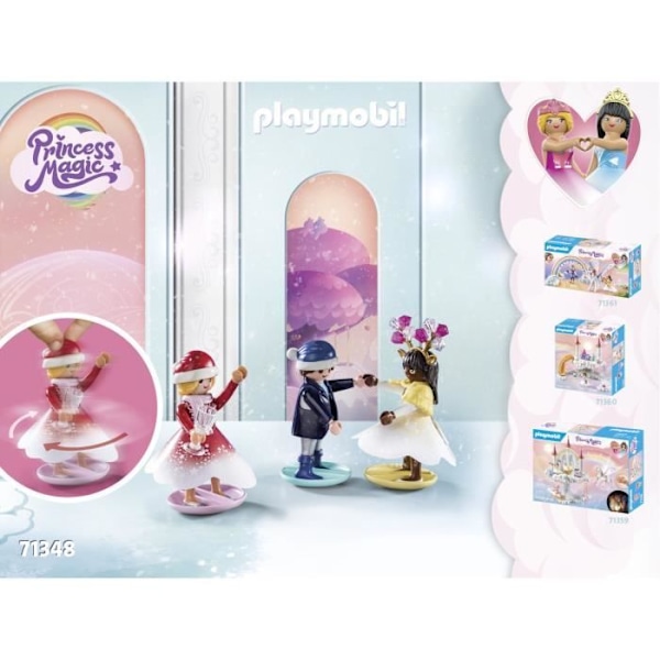 PLAYMOBIL Adventskalender - Regnbue - Julens magi - 24 kasser at åbne Flerfärgad