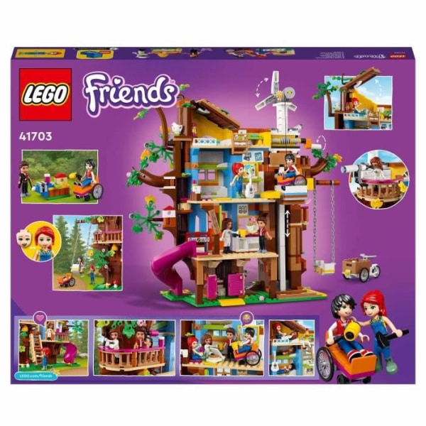 LEGO® Friends - Friendship Treehouse - Model 41703 - Stort LEGO House - Børnelegetøj 8 år Flerfärgad