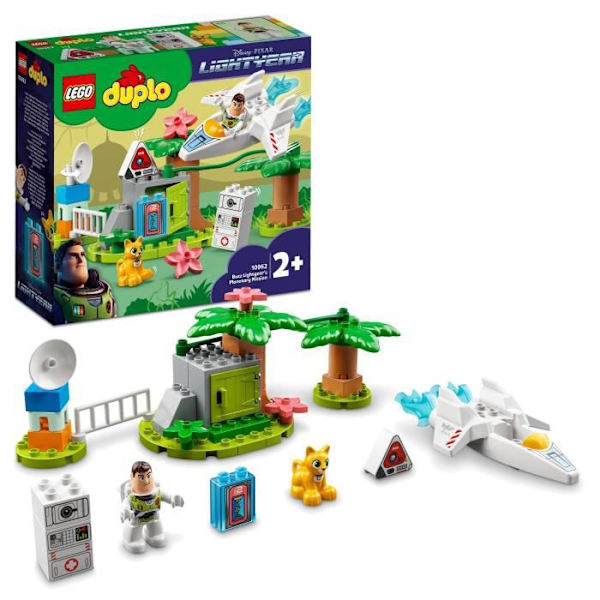 LEGO® 10962 DUPLO Disney ja Pixar Buzz Lightyearin Planetary Mission, robotin ja avaruusaluksen kanssa, 2 vuoden ajalta Flerfärgad