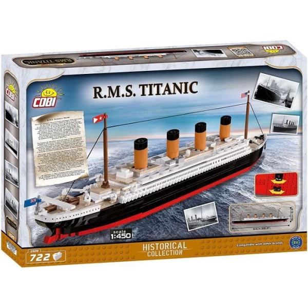 Rakennuspelit - Cobi 1929 - R.M.S. Titanic