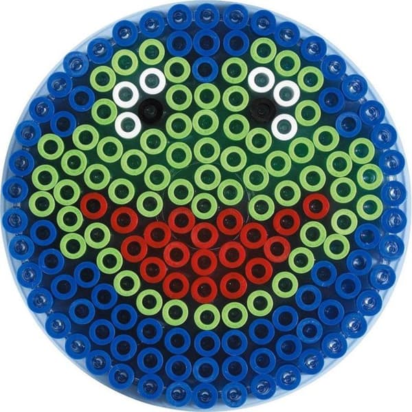 Hama - Transparent platta rund för stora pärlor Ø10 mm (MAXI)