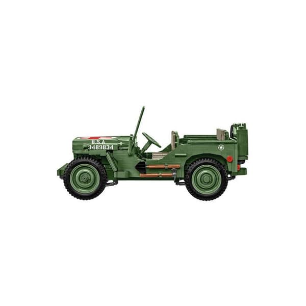Maquette - COBI - Willys MB Medicinsk - Grøn - Plast - At samle selv