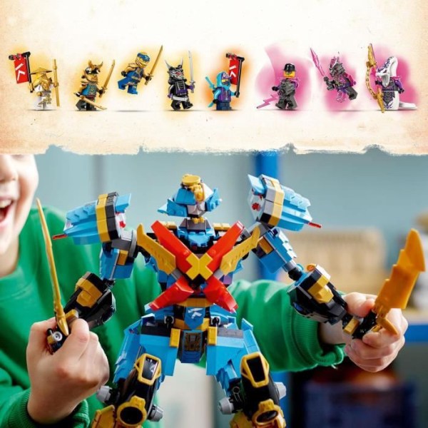 LEGO® NINJAGO 71775 Nyas Samurai X Robot Mech leksak och figurer för barn