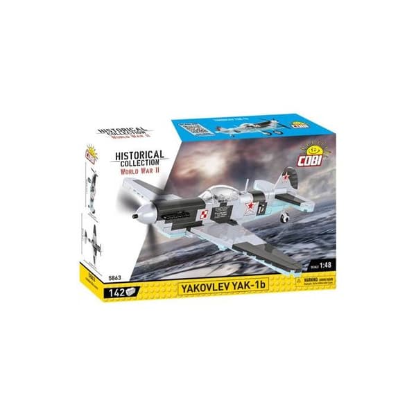 Maquette - COBI - Yakovlev Yak-1b - Plast - At montere selv - 8 år og opefter