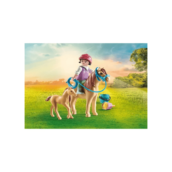 PLAYMOBIL 71498 Barn med ponyer