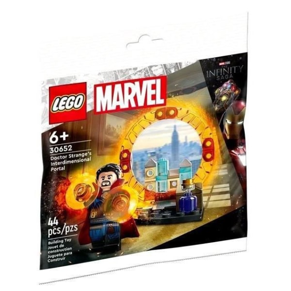 Plastpåse - LEGO - 30652 - Doctor Strange - Blandat - 6 år - Plast