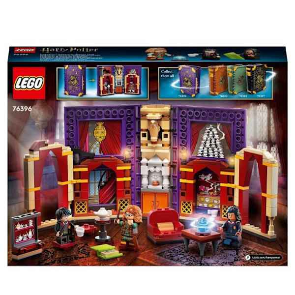 LEGO® 76396 Harry Potter Hogwarts: Byggleksaksbok i spådomsklass för barn, professor Trelawney