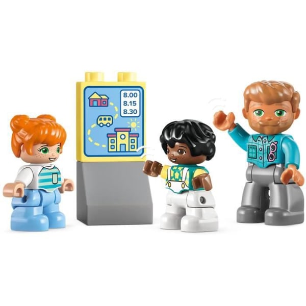 LEGO® DUPLO 10988 Bussresan, pedagogisk leksak för att utveckla finmotorik, barn 2 år