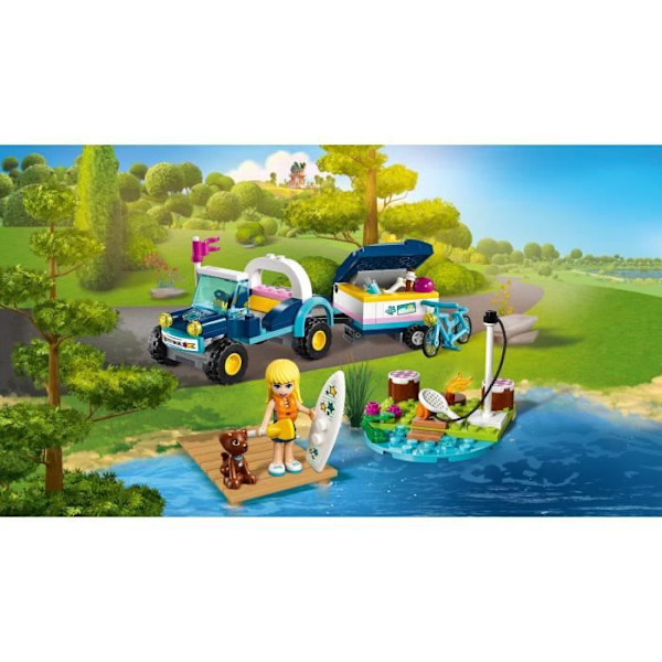 LEGO® Friends 41364 Stephanies buggy og trailer Flerfärgad