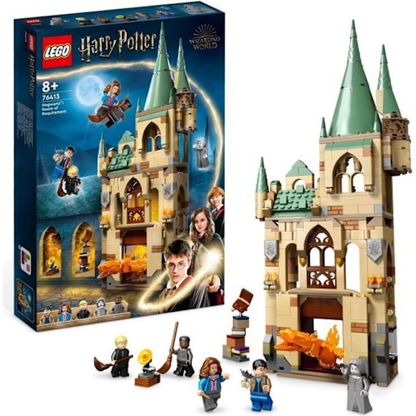 LEGO® Harry Potter 76413 Tylypahka: Vaatimusten huone, linnalelu tulikäärmehahmolla Flerfärgad