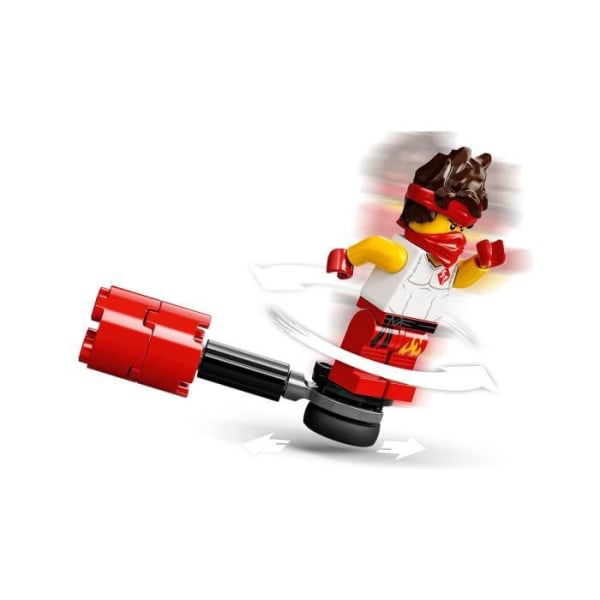Byggspel - LEGO - NINJAGO 71730 - Kai mot Skulkin - 61 bitar - Barn 6 år och uppåt