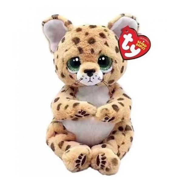 Pehmolelu - TY - Lloyd Leopard Beanie Bellies - Ruskea - 0 kuukautta - Unisex Leopard