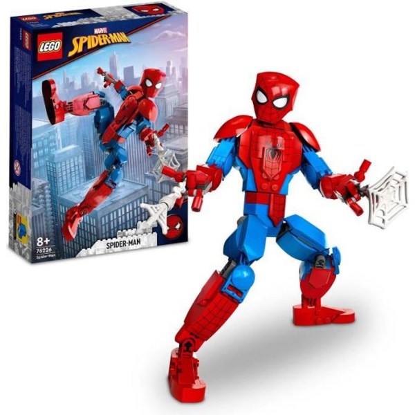 LEGO Marvel 76226 Spider-Man minifigur, superhjälte byggbar leksak, ålder 8  gåva c3c3 | Fyndiq